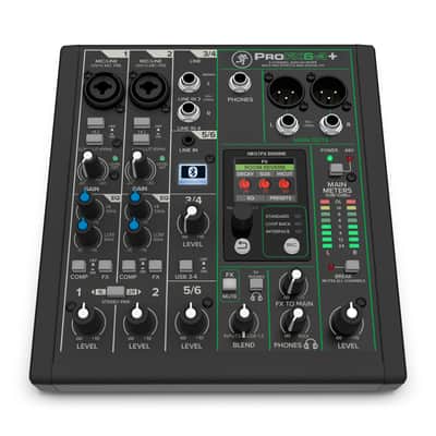 Mackie "ProFX6v3+" 6-CHANNEL ANALOG MIXER WITH ENHANCED FX, USB RECORDING MODES AND BLUETOOTH® image 2