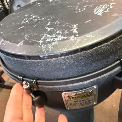 Remo Djembe Skyndeep Mondo Or Designer Series Black Earth image 8