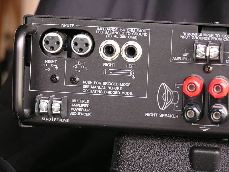 Carver PM-1200 dual channel power amplifier | Reverb