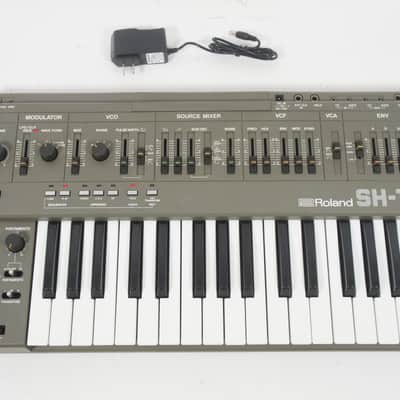 [SALE Ends June 22] Roland SH-101 Monophonic Analog Synthesizer Keyboard Perfect Working w/ 100-240V PSU image 1