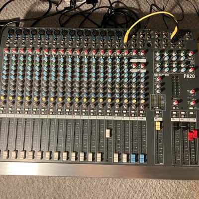 Allen & Heath PA20 Mixing Deck, 20 input channel, FX, Studio Mixer image 10
