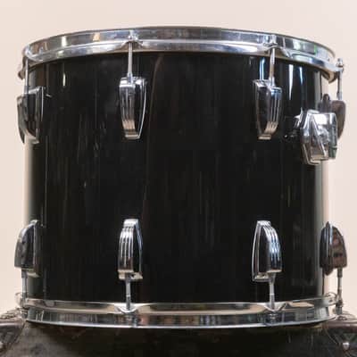 Vintage Ludwig 12x15 Black Vistalite Tom image 4