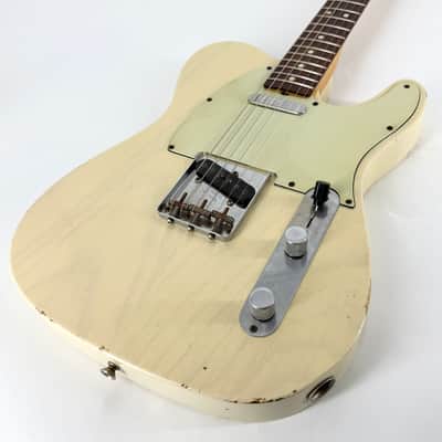 2007 Fender Custom Shop ’63 Telecaster Relic – Vintage Blonde image 2