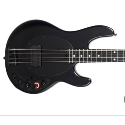 Ernie Ball Music Man StingRay 4 "DarkRay II", NEW COLOR Stealth Black / Ebony ON ORDER ETA April 2026 image 1