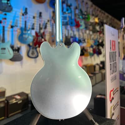 Epiphone Dave Grohl DG 335 Semi-hollowbody Electric Guitar - Pelham Blue FREE PLEK! 199 image 13