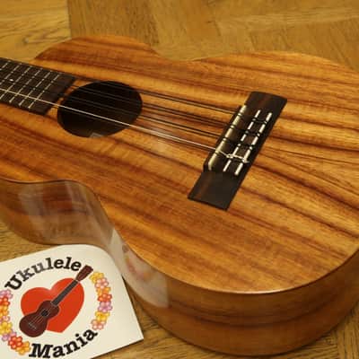 Kamaka HF-38 Curly Koa 8-String Tenor #4004 image 10