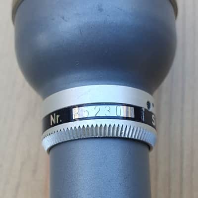 AKG D19 C (branded Uher M532 - rare!) studio version 60s, SERVICED, full spectrum sound! stand+holder (XLR adapter available) image 4