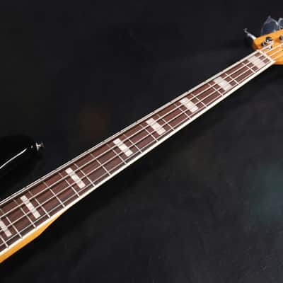 Fender Vintera III Early '70s Jazz Bass, Rosewood Fingerboard - Black 751 image 2