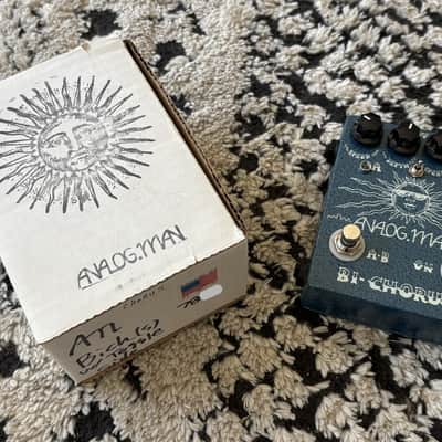 Analogman Bi-Chorus Deluxe Dual Chorus Pedal Mint Rare image 1