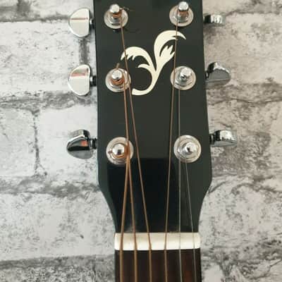 YAMAHA FGX-412C MAB ELECTRO ACOUSTIC GUITAR *GREAT CONDITION - WITH NEW STRINGS image 2