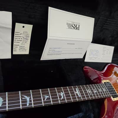 Paul Reed Smith PRS Custom 22 10 TOP Stoptail 1993 Cherry Sunburst Dragon Pick ups image 25