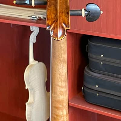Exceptional Sounding Cello Master Wang's Own Work 200-y Old Spruce No. W8 image 7