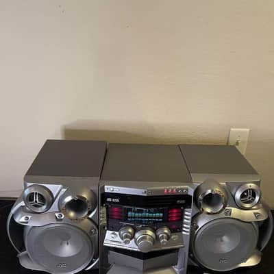 JVC MX-GA77 360W 3 CD Changer Dual Cassette Player AM/FM Stereo System CA-MXGA77 image 8
