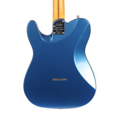 Fender American Ultra Luxe Vintage '60s Custom Telecaster Lake Placid Blue image 6