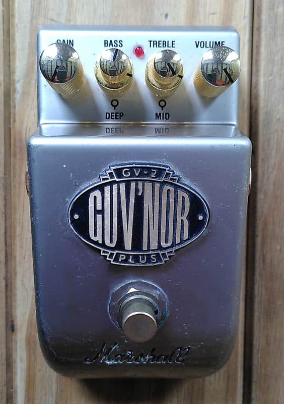 Marshall Guv'nor Plus GV-2 2010s - Silver image 1