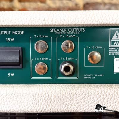 Ibanez TSA15H Guitar Amp Head and Cab (2010s - White) image 7