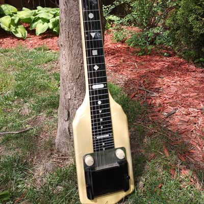 1950s McKinney Supro Lapsteel Steel Guitar Valco National image 1