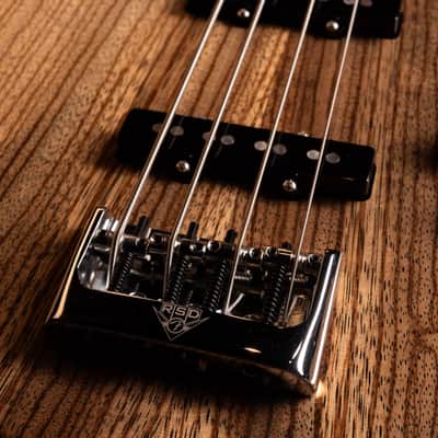 Fender Custom Shop Masterbuilt Jason Smith Custom Classic Jazz Bass NOS Zebrawood Natural With Case image 6
