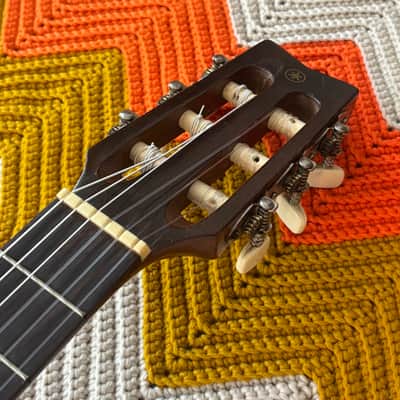 Yamaha Mini Travel Guitar - 1970’s Super Vibey Travel Guitar! - Great Tiny Guitar! - image 7