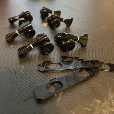 Hipshot Locking Tuners 3x3 2000s - Black image 1