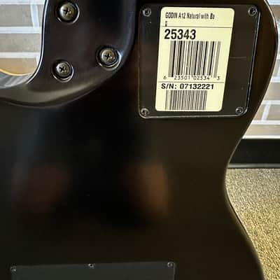 Godin A12 SG Solid Cedar Cutaway 12-String with Electronics 2010s - Natural Semi-Gloss image 5