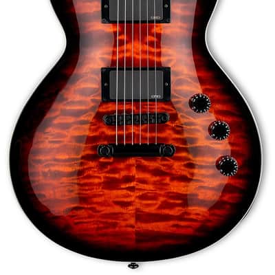 ESP LTD EC-400 QM Vintage Burst image 2