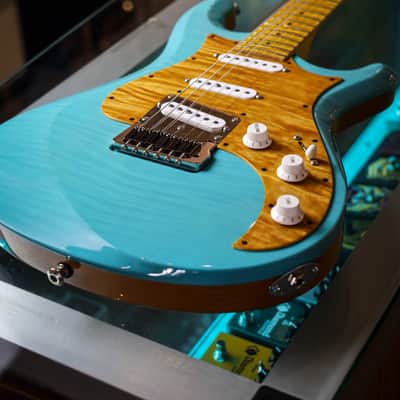 Knaggs Severn Trem SSS - Trans Turquoise Tier 2 image 3