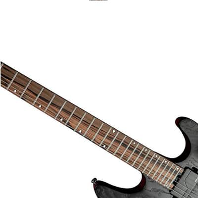 CORT KX500EBK Etched Black Ash Burl Electric Guitar image 8