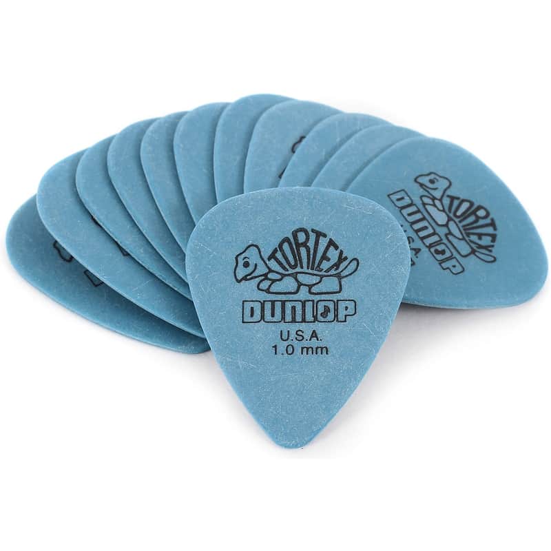 Immagine Dunlop 418P10 Tortex Standard 1.0mm Guitar Picks (12-Pack) - 1