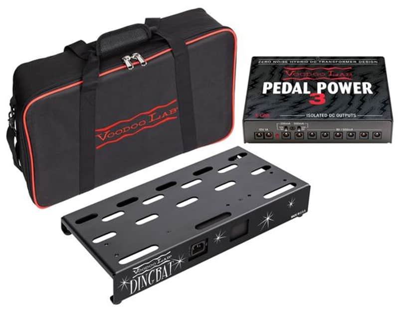 Voodoo Lab Dingbat Small-EX Pedalboard with Pedal Power 3 image 1