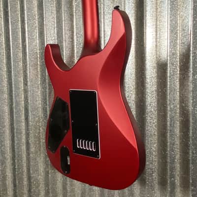 ESP LTD MH-1000 Evertune Candy Apple Red Satin Guitar & Case #0334 Used image 11