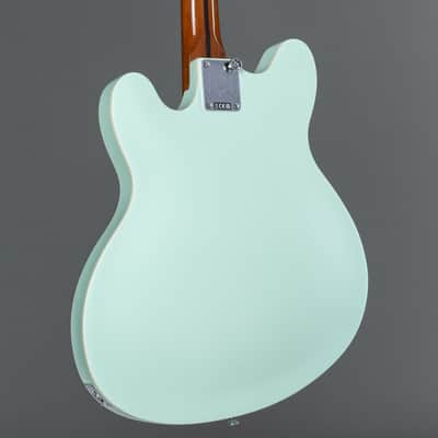 Fender Tom Delonge Starcaster Satin Surf Green - Electric Guitar image 7