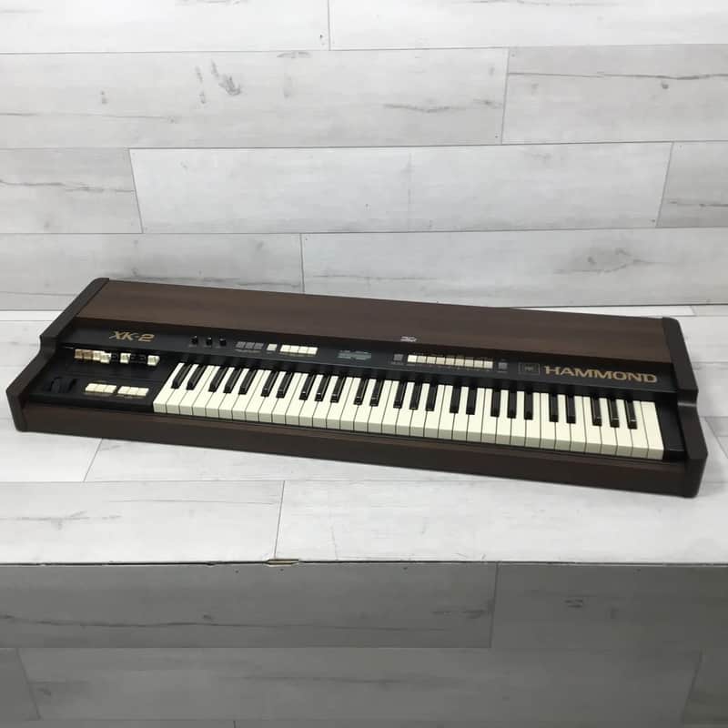 Hammond XK-2 61-Key Portable Organ with Drawbars 2010s - Wood Finish image 1