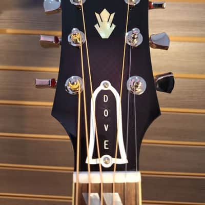 Gibson Dove - Antique Natural Gloss- Bone nut and Saddle - Professional Set up - Free shipping image 5