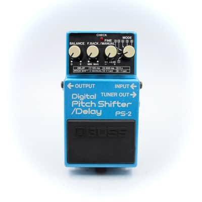 Boss PS-2 Digital Pitch Shifter Delay 1988 Made in Japan Guitar Effect Pedal 963564 image 2