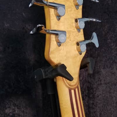Alembic  Distallate 5 Bass - 1987 Natural - Birds Eye Maple - image 5