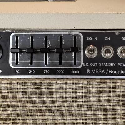 Immagine Mesa Boogie MK II A, with Graphic Eq 1980 - Ivory - 4