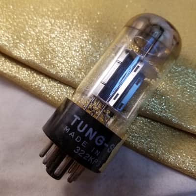 Tung-Sol 4% tight Matched Pair (2) 6SN7GTB tNOS AT1000 TESTED Vacuum Tubes T7 tall glass dual triode 1956-1961 image 12