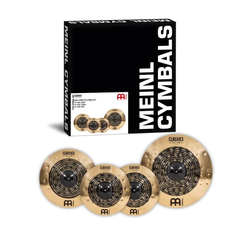 Meinl Classics Custom Dual Complete Cymbal Pack 14"/16"/20"