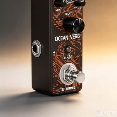 STAX LEF-3800 Digital Reverb Pedal Guitar Ocean Verb Pedal Room Spring Shimmer 3 Modes Wide Range With Storage Of Timbre Pedal--Shipped from Irvine Warehouse in California by USPS image 5