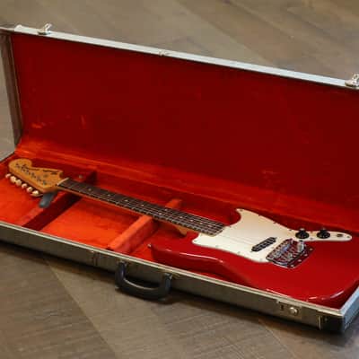 Vintage! 1974 Fender Bronco Electric Guitar Dakota Red + Case image 20