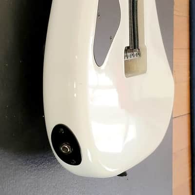 Rare Fernandes FST Lightning White MIJ Japan FR Set-neck image 16