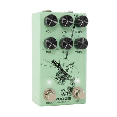 New Walrus Audio Voyager MKII Preamp Overdrive Guitar Effects Pedal Seafoam image 3