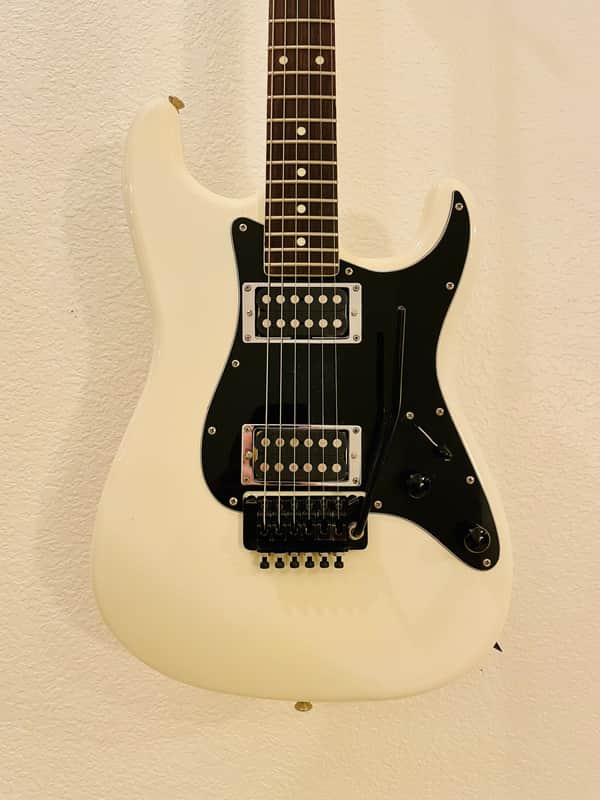 Fernandes FST-80 Super Strat Style Guitar Japan 1984 - White | Reverb