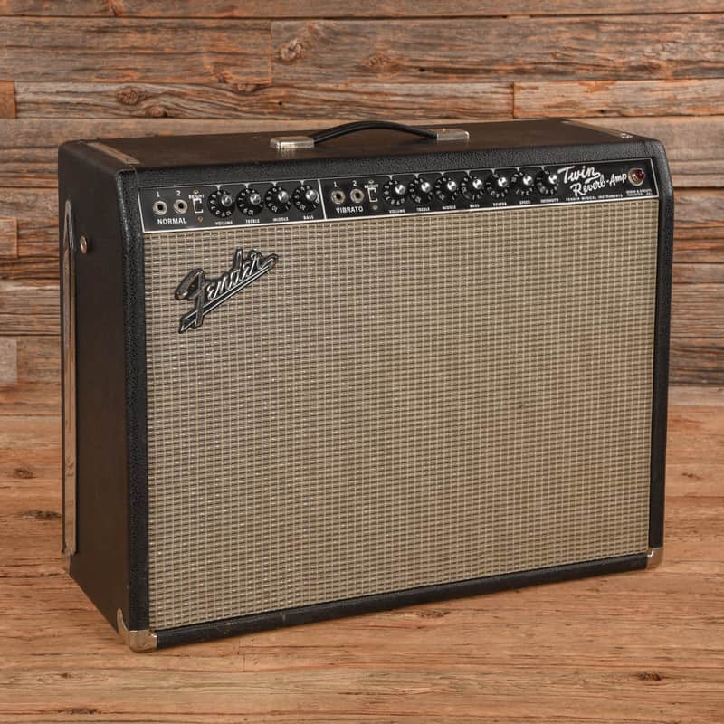 Fender Twin Reverb 2-Channel 85-Watt 2x12" Guitar Combo Amp  1967 image 1
