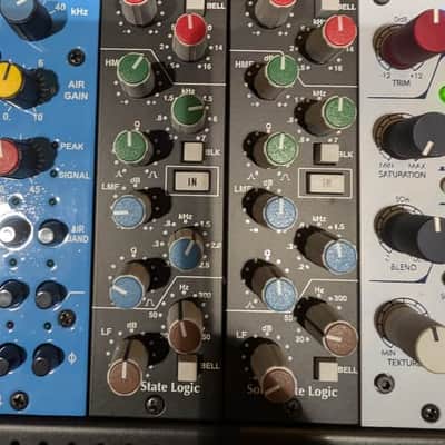 Various Excellent Condition Mic Pres, EQs, and Channel Strips in 500 Series Rack. image 5