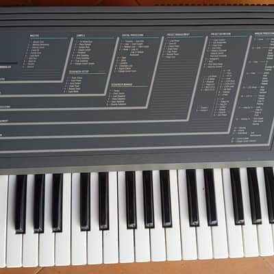 E-MU Systems Emax HD 61-Key 8-Voice Sampler Workstation 1996 - Black image 1