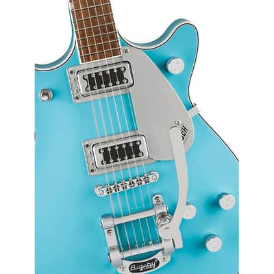 Gretsch Guitars G5232T Electromatic Double Jet FT with Bigsby Electric Guitar Regular Kailani Blue image 6