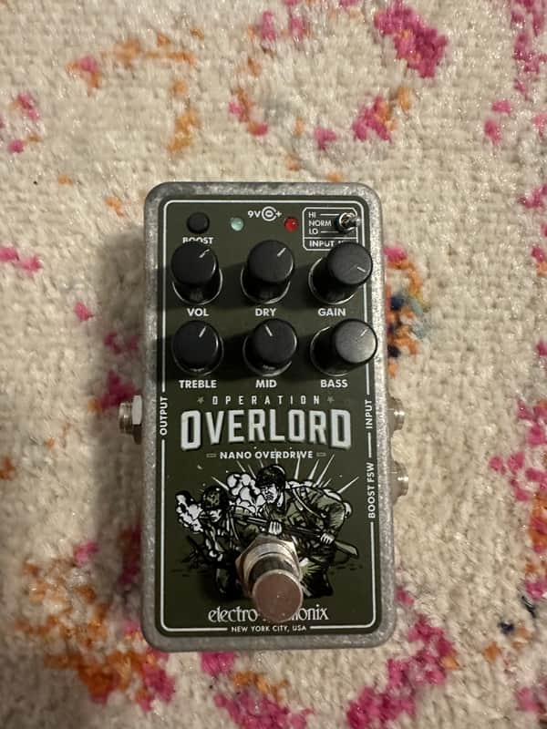 Electro-Harmonix Nano Operation Overlord Stereo Overdrive 2019 - Present - Green image 1