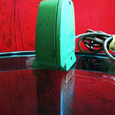 Vintage 1950's Shure 510C controlled reluctance microphone High Z harp mic w cable 410 510 # 2 image 7